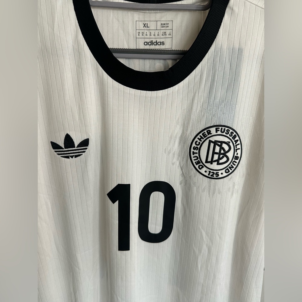 Adidas Men’s Musiala Germany 125th Anniversary Jersey Shirt 2025 - Picture 3 of 9